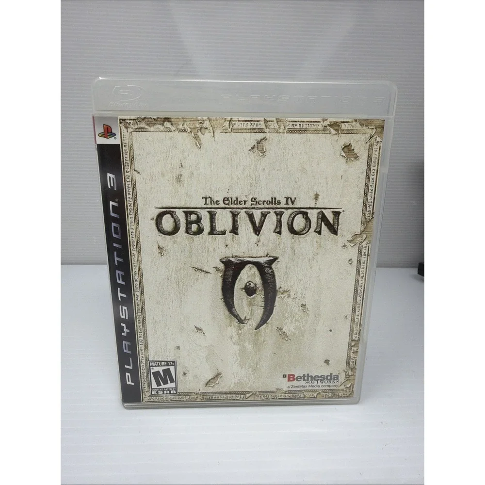 The Elder Scrolls IV: Oblivion (Sony PlayStation 3,‎ 2007) Game + Map